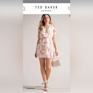 Ted Baker Juleah Ruched Mini Dress